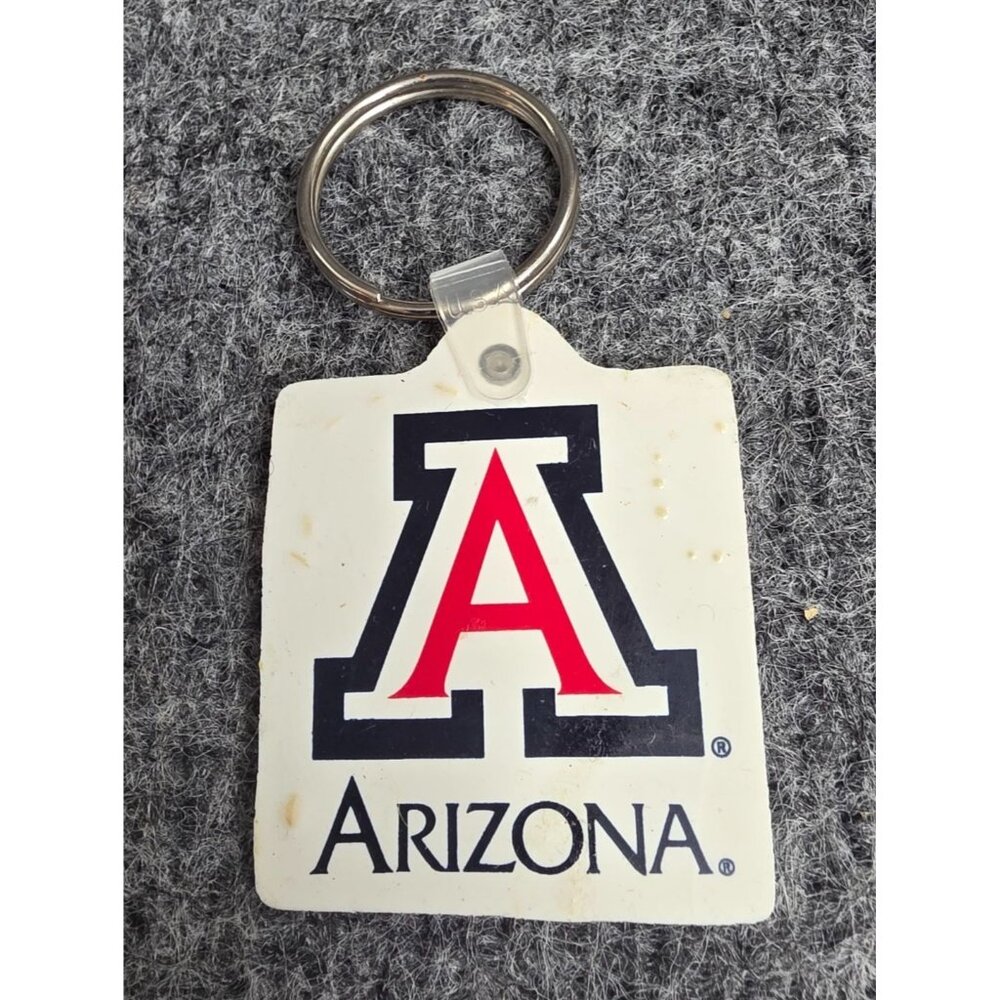 University Of Arizona Keychain With Logo